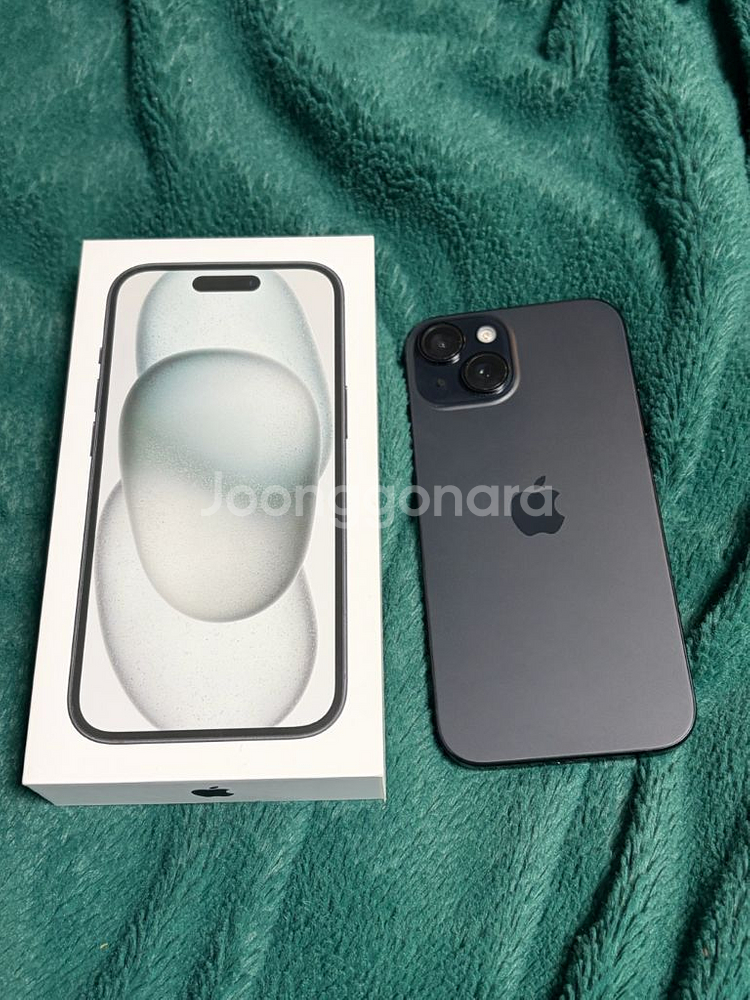 아이폰15 블랙 256--0