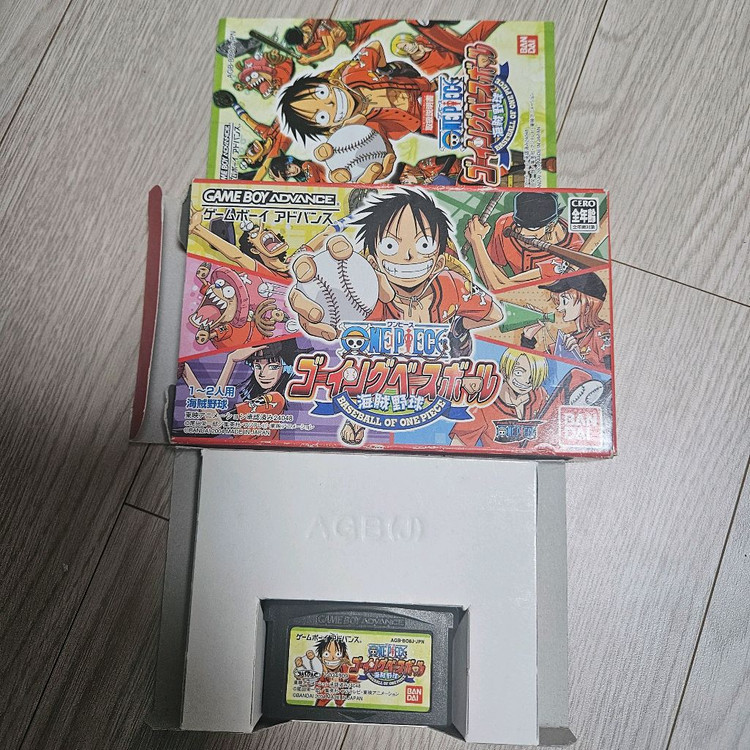 닌텐도 GBA 원피스 고잉베이스볼 박스셋 게임보이 이미지