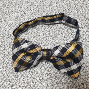 (새상품) 지오지아 체크 보타이