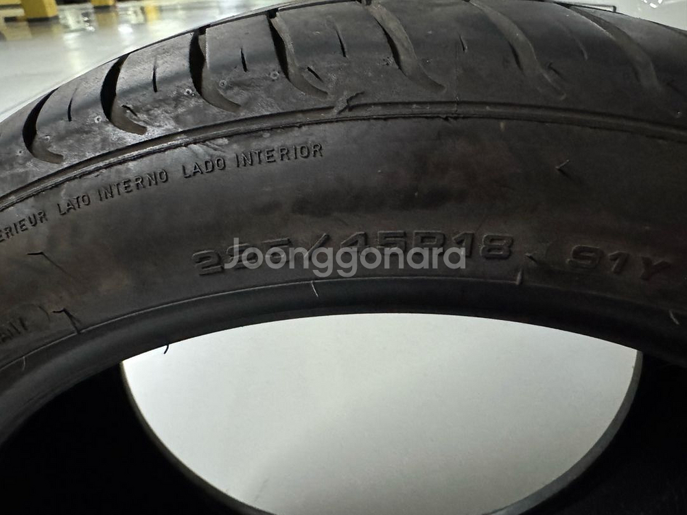 굿이어 Efficient Grip 런플랫 타이어 225 45 18 1짝--3