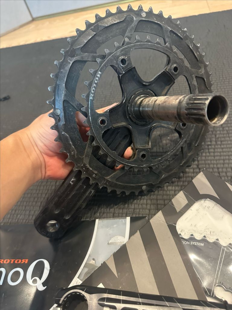 로터 3d 24 엑슬 52-36노큐/큐링세트판매합니다.케이던스센서포함--2