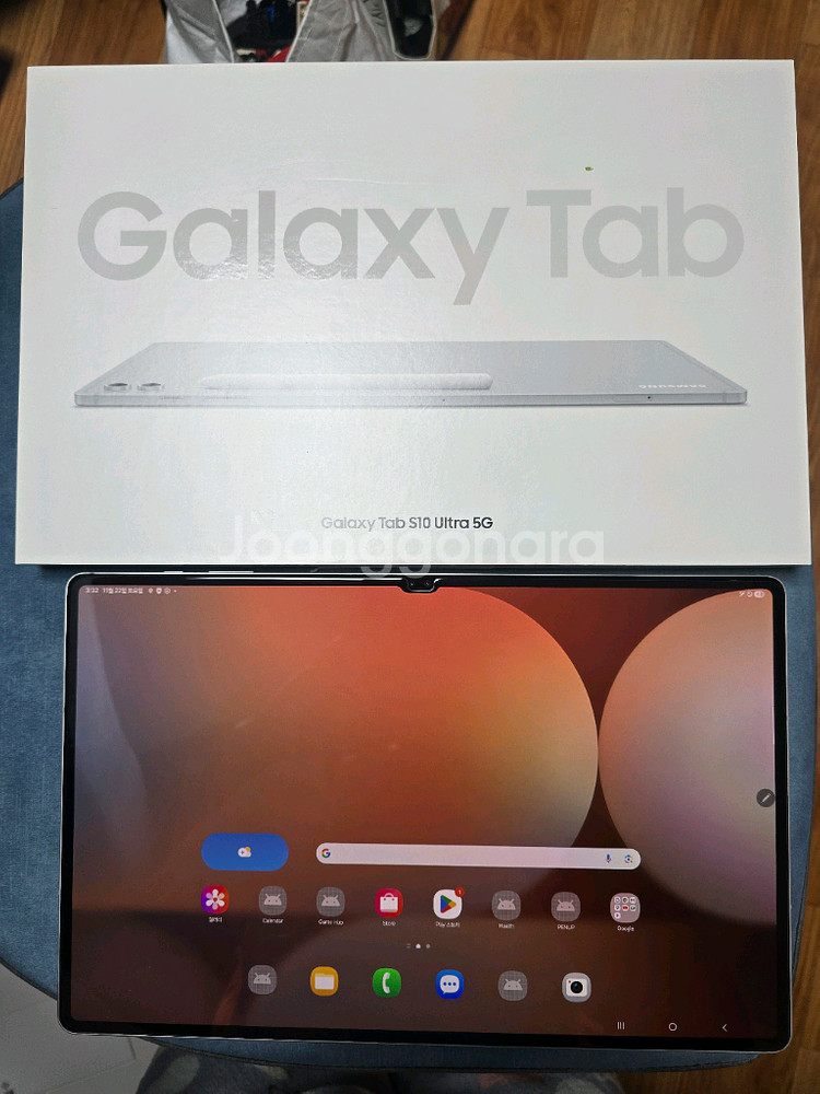 갤럭시탭 s10 울트라 1테라 5g 박스풀--0