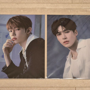 (미개봉) 제베원 장하오 성한빈 북패드 책받침 제로니 팝업스토어 포카 이미지