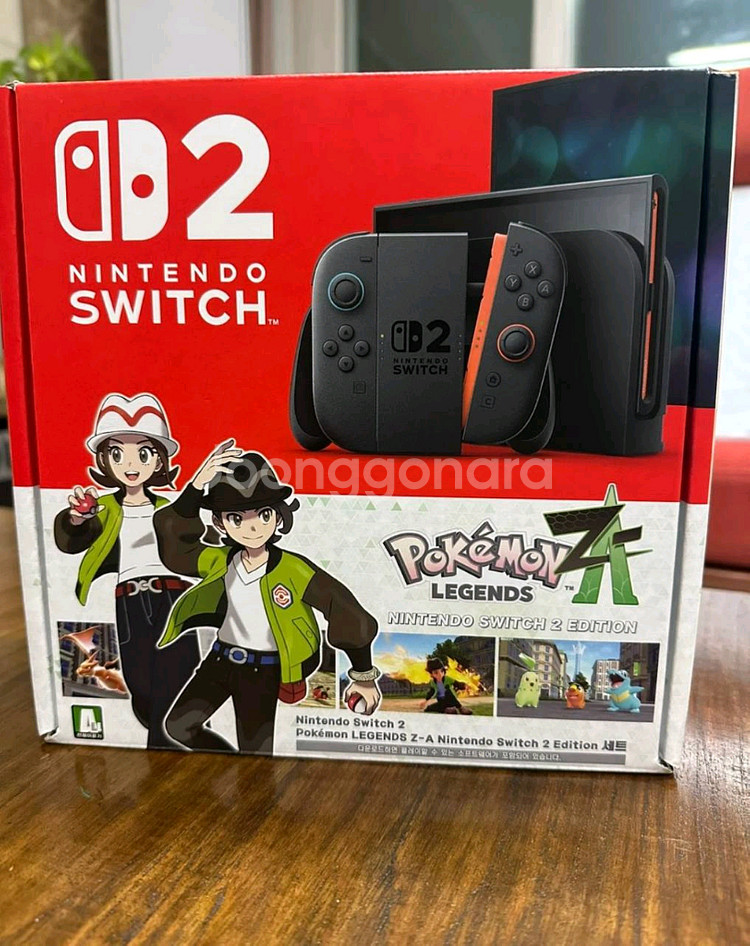 미개봉 닌텐도 스위치2 포켓몬 ZA 에디션 세트--0