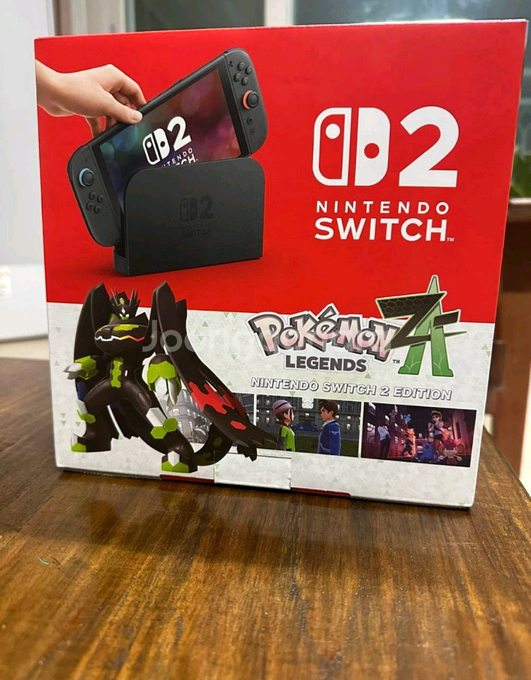 미개봉 닌텐도 스위치2 포켓몬 ZA 에디션 세트--1