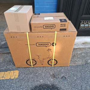 신형 비아지오V6 전기자전거 미개봉 싸게 판매.