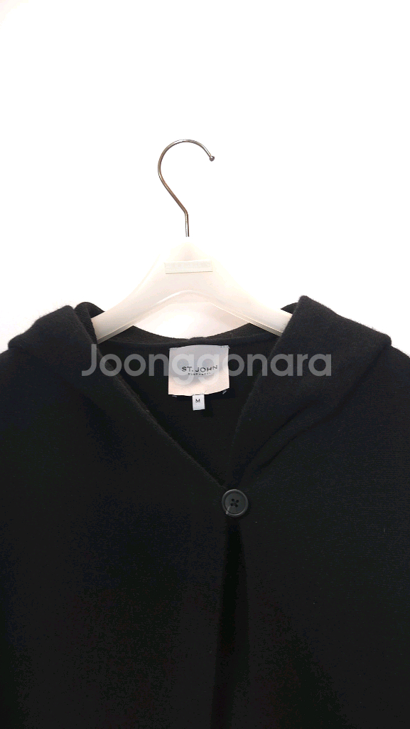 센존 2024 후드 케이프 니트 베스트 탑 M 사이즈--1