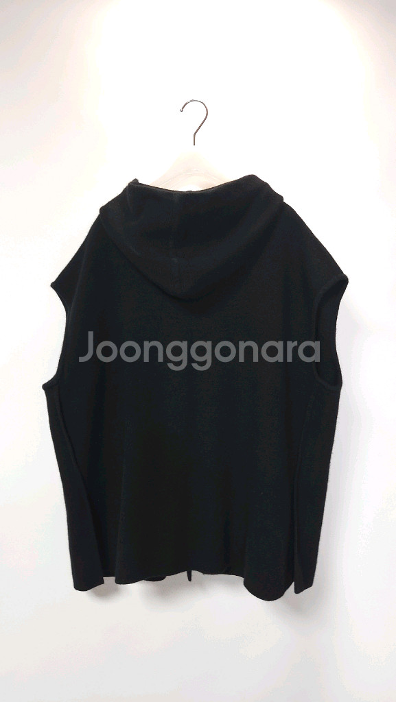 센존 2024 후드 케이프 니트 베스트 탑 M 사이즈--5