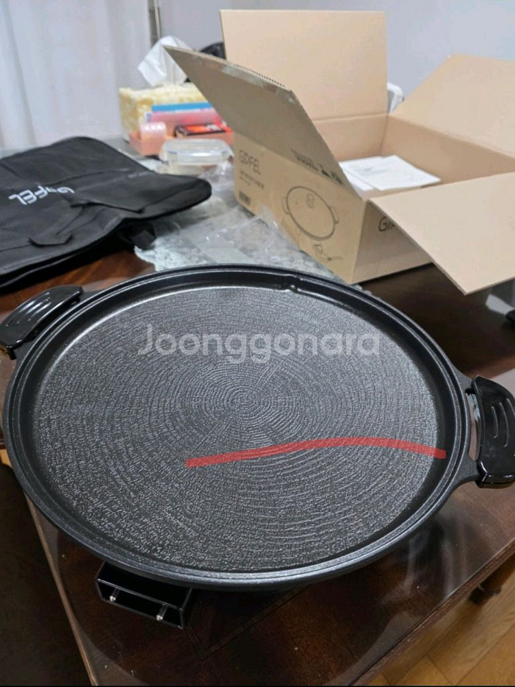 미개봉 새제품] 기펠 더 원 전기 그리들 팬 380--1