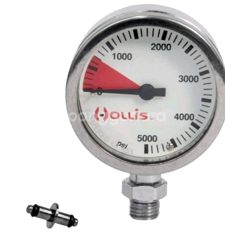 홀리스 압력 게이지 잔압계--0