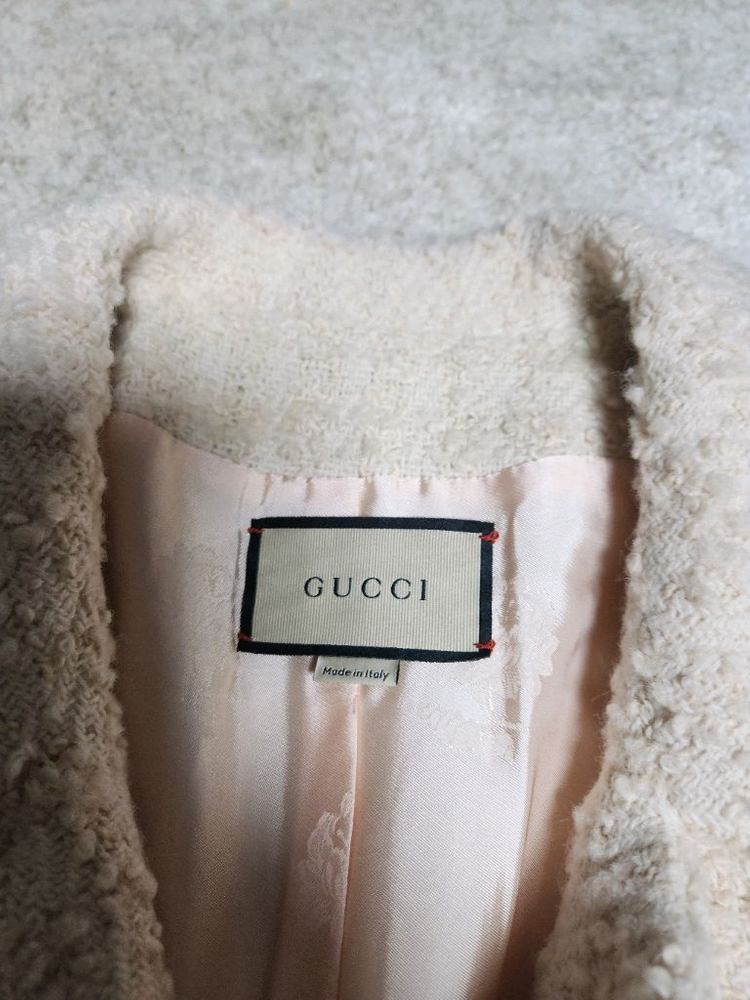 (매장판정품) 구찌 여성 울 트위드코트 40(55-66)--6