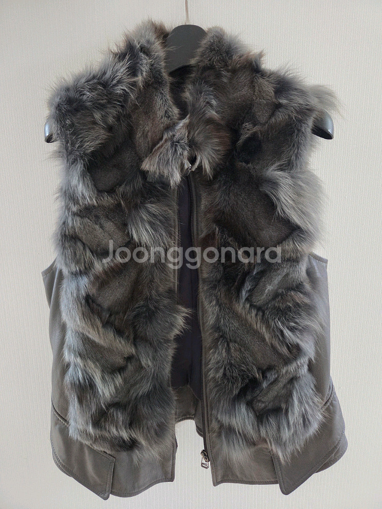 양가죽 밍크 베스트--0