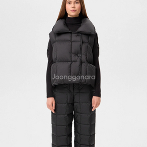 ienki ienki 옌키옌키 코지 클라우드 베스트패딩 비이커 톰그레이하운드