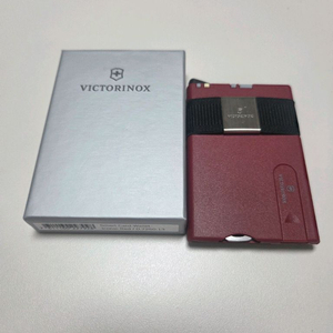 빅토리녹스 스마트 카드 지갑 버건디