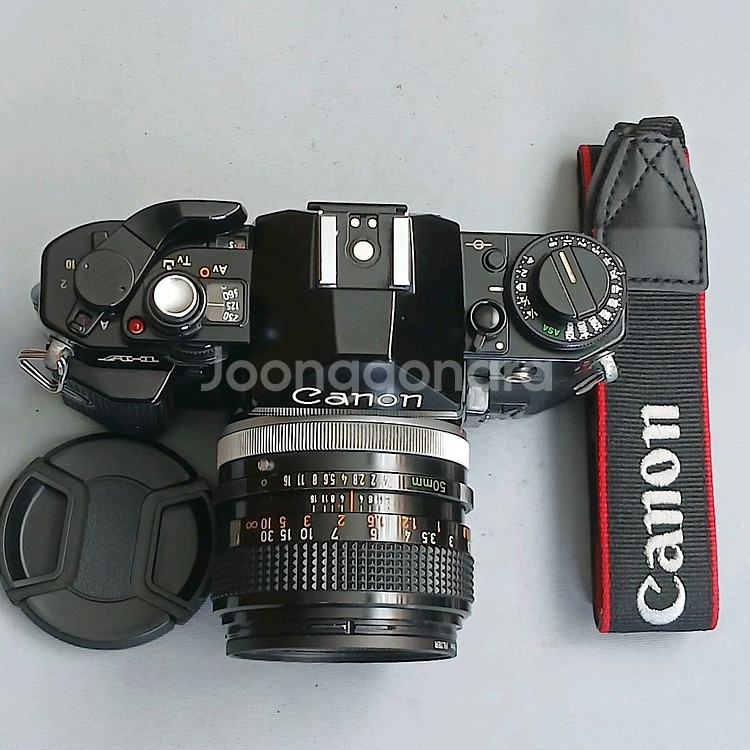 A-1 필름카메라 + 50mm f/1.4 렌즈 세트--1