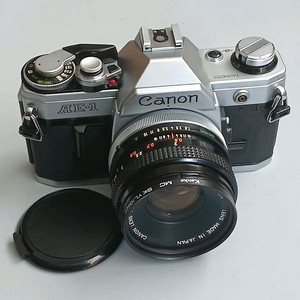 캐논 AE-1 필름카메라 + 50mm 렌즈 세트