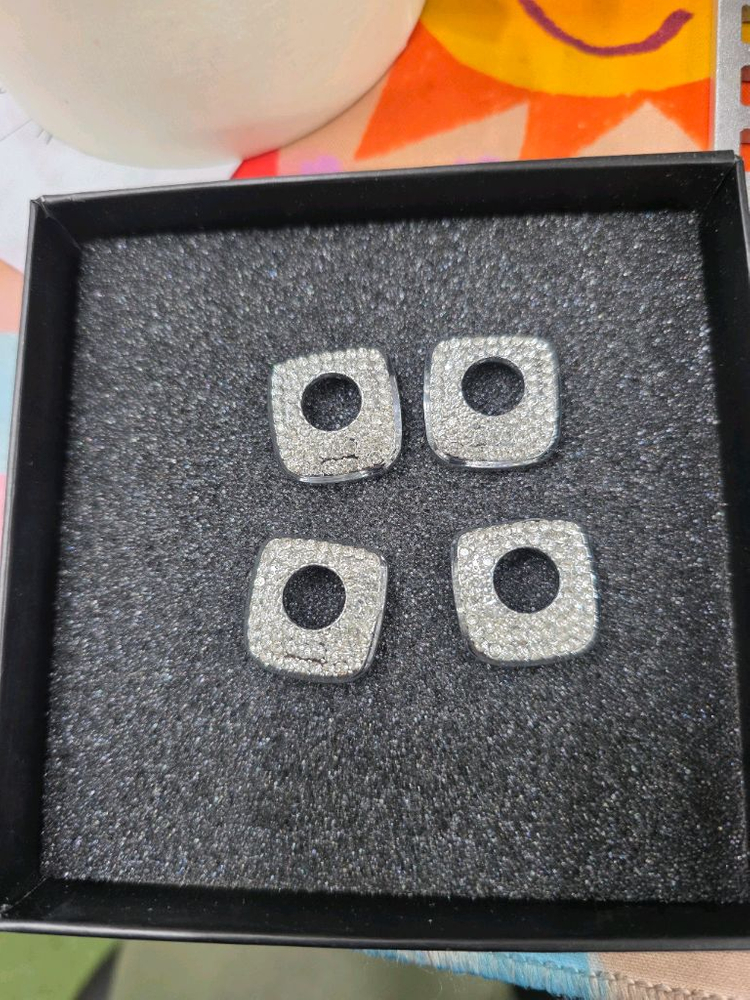 새상품 BMW X3 X4 X5 블링 도어락 커버 세트 이미지