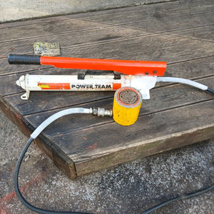 에어유압펌프+유압램30톤 이미지