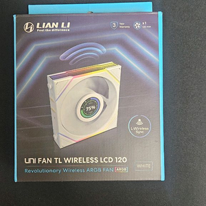 리안리 TL WIRELESS LCD 120 화이트 정방향