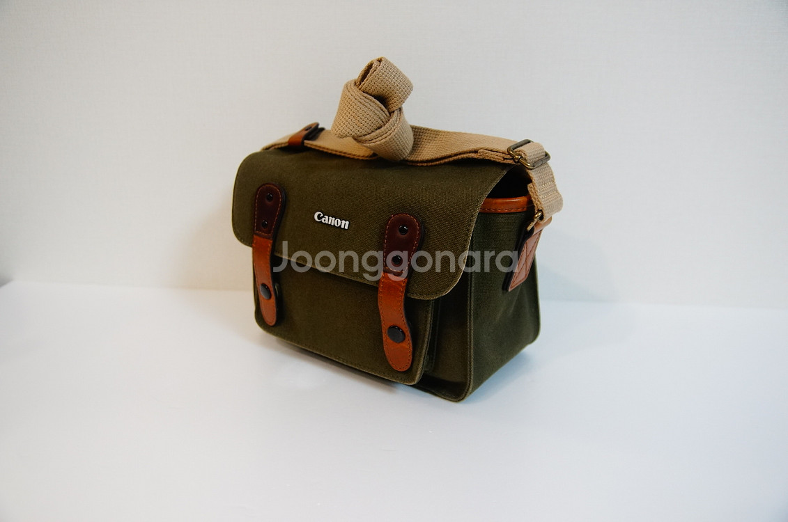 캐논 X 해링본 카메라 가방 파파스포켓 6520팝니다.--5