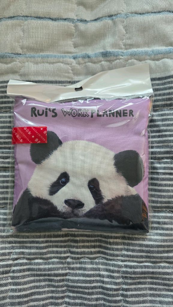 에버랜드 루이, 후이 접이식 장바구니, 루이,후이 사원증 아크릴 키링--1