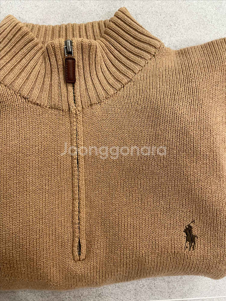 폴로 랄프로렌 니트 집업 스웨터 XL--0