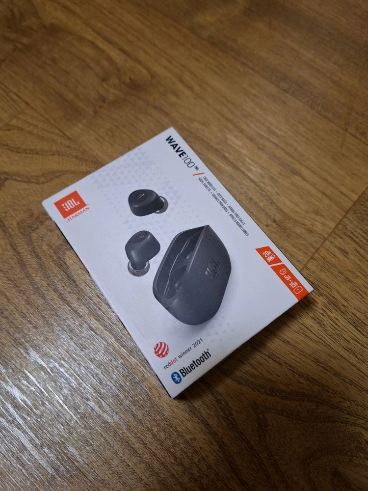JBL WAVE 100 tws 블랙 이미지