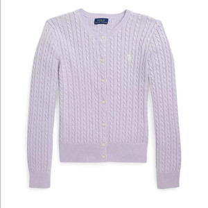 폴로 랄프로렌 케이블 니트 가디건 5t