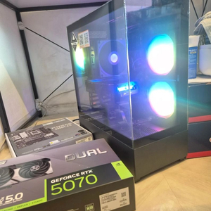 7800X3D RTX5070 게이밍본체 이미지