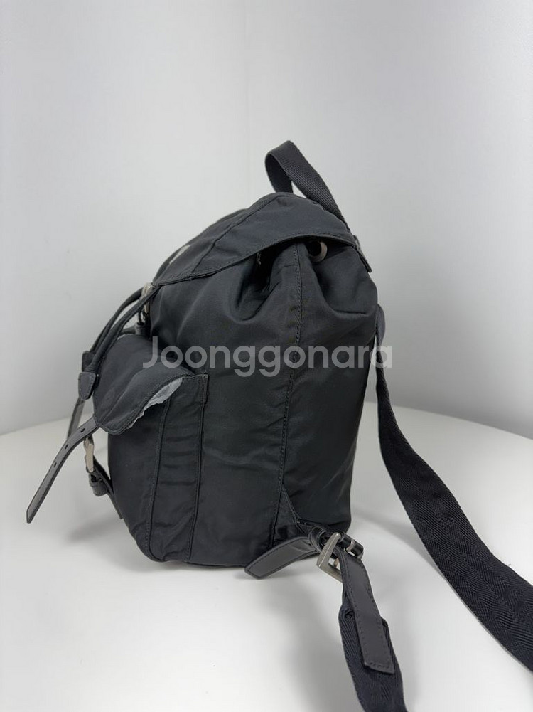 프라다 나일론 투포켓 스몰 백팩--3