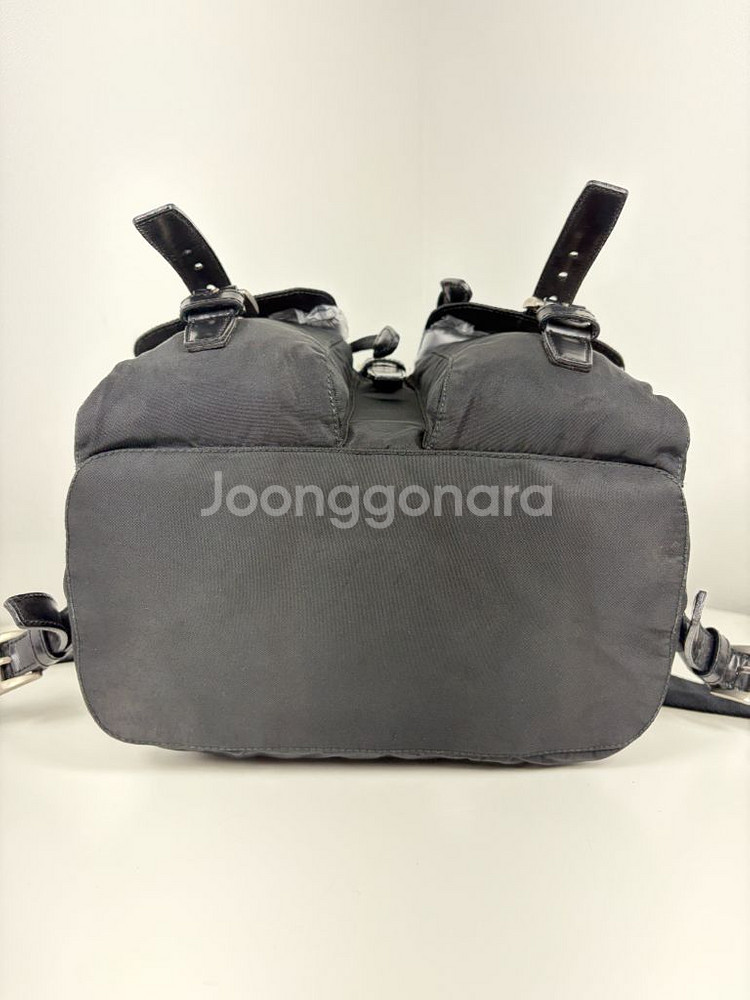 프라다 나일론 투포켓 스몰 백팩--7