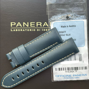 파네라이 22mm 정품 스트랩 (카프 다크블루)