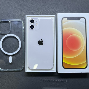 (리퍼미사용)아이폰 12미니 128GB 화이트 자급제 풀박스