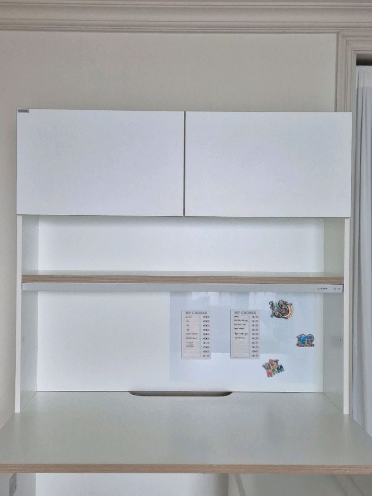 리바트 리토 초등학생책상 주니어책상 이동식서랍 린백책상의자 사무용의자 풀세트로 판매합니다--1