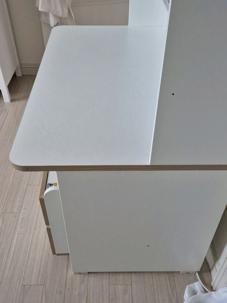 리바트 리토 초등학생책상 주니어책상 이동식서랍 린백책상의자 사무용의자 풀세트로 판매합니다--4