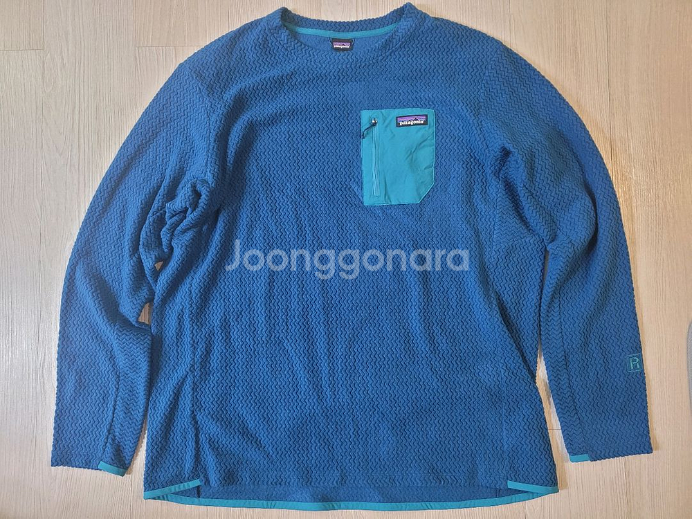 파타고니아 r1 에어 크루 플리스 풀오버 xxl--0