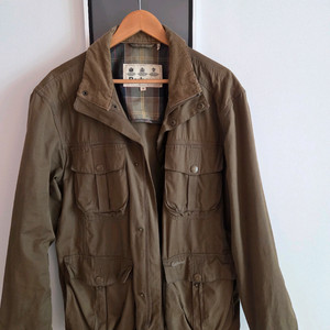바버 올리브 야상 자켓M 사이즈 상태 최상
