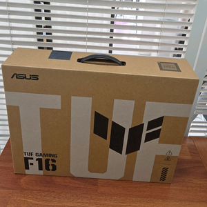 미개봉 ASUS 2025 TUF 게이밍 F16 코어i7/ FX608JMR-QT040 노트북