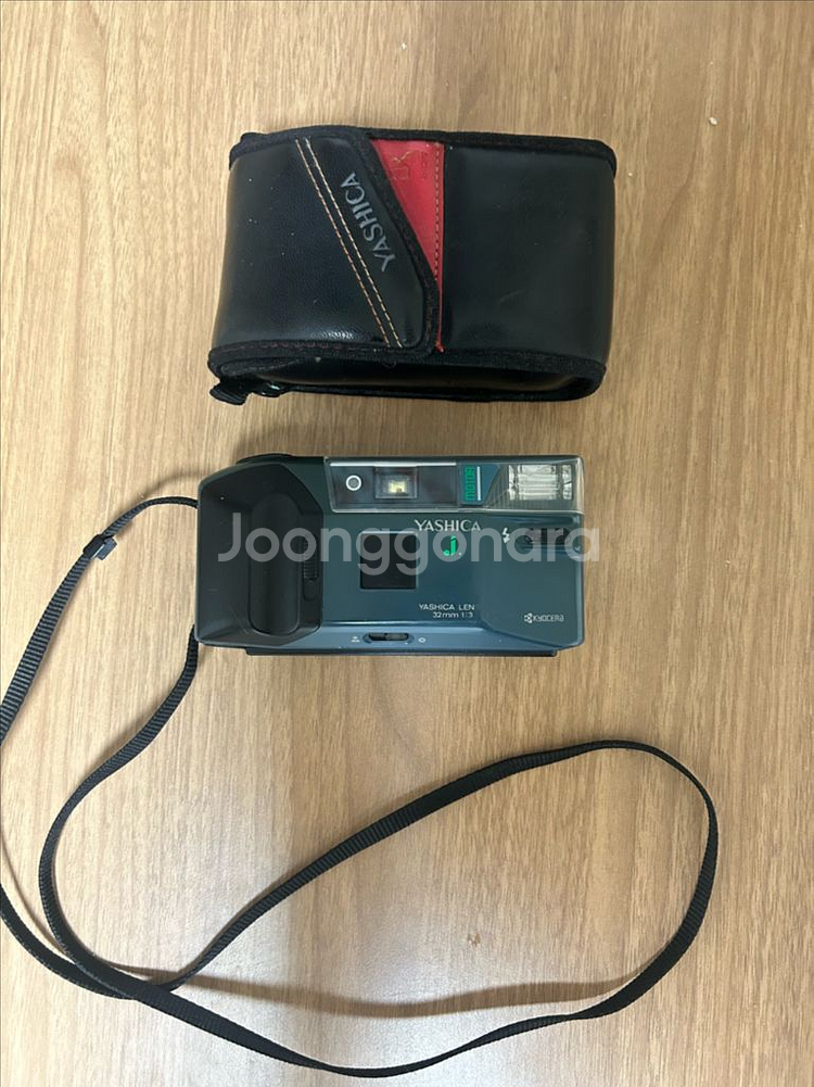 야시카 J 필름 카메라 +케이스 스트랩--0