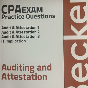 AICPA 베커 AUD 새 책