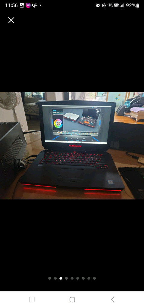 Alienware 15 R2 노트북, 그래픽 증폭기, RTX 2060super 세트 이미지