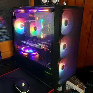 amd 튠 고사양 pc 게이밍 본체 컴 팜