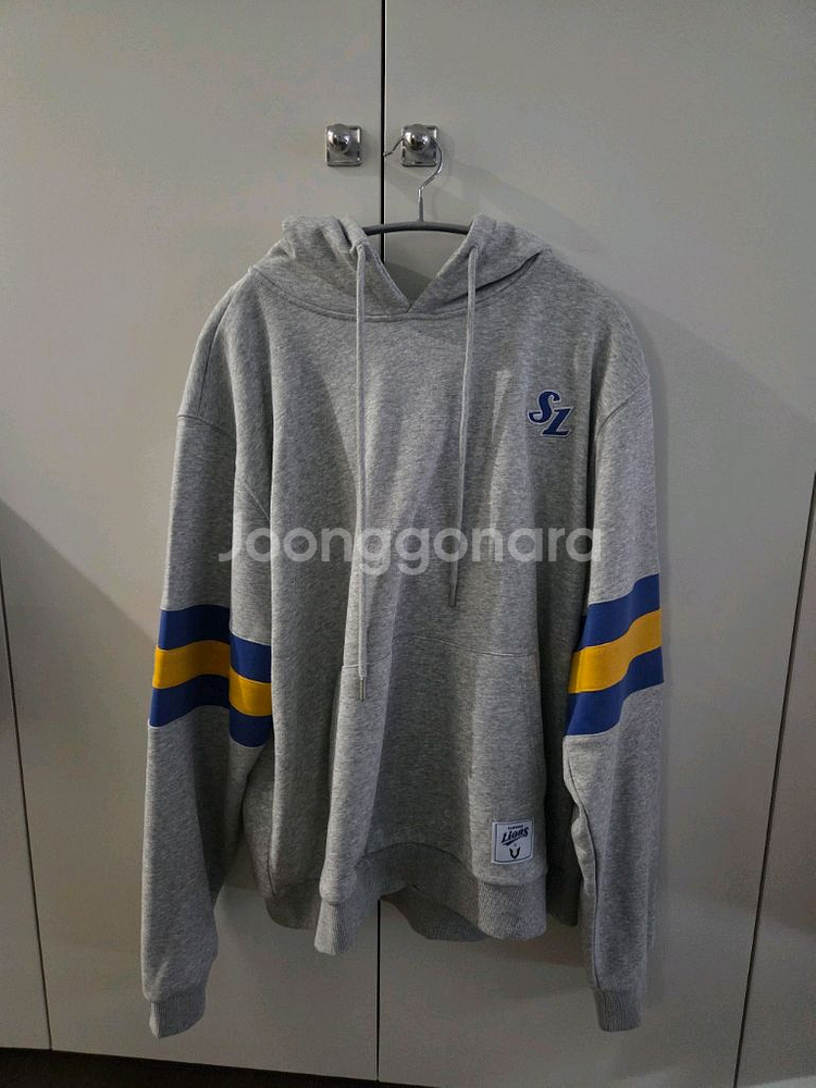 (미착용새옷)삼성라이온즈 24 공모전 후드티 XL--1