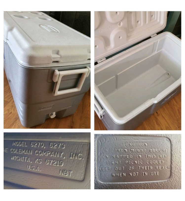 콜맨대형아이스박스저렴히6만원그외영구아이스팩3개+그외텀블러등12가지모두덤--7