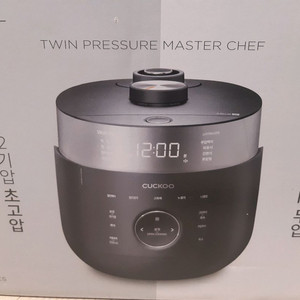 쿠쿠 트윈프레셔 마스터셰프 ih 6인용 압력밥솥(새거)
