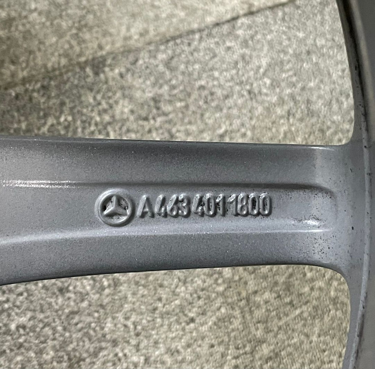 벤츠 G바겐 G63AMG 정품 20인치 휠1개 판매 이미지