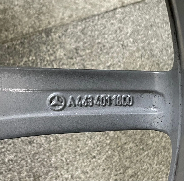 벤츠 G바겐 G63AMG 정품 20인치 휠1개 판매 이미지