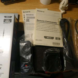 [미사용]소니 리모트 커맨더 RM-VPR1 릴리즈 Sony 유선 리모컨