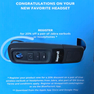 Jabra 블루패럿 C300-XT 헤드셋 이미지