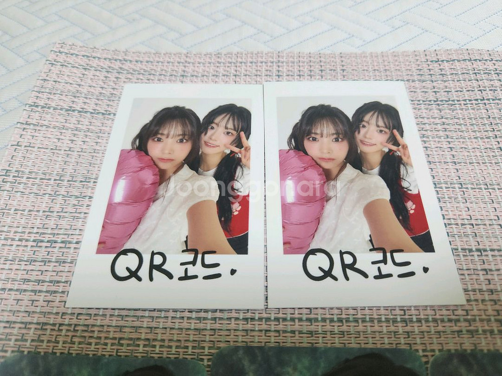 QWER 2주년 팝업 유닛 셀피 QR코드--0